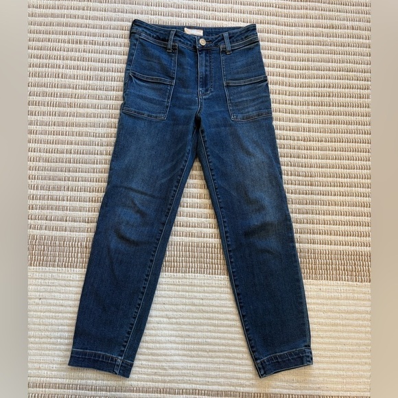Kut from Kloth Reese High Rise Utility Straight Jean - Picture 5 of 9